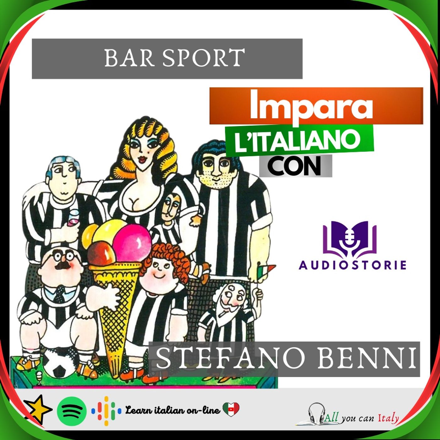 ITALIAN PODCAST - PODCAST DI ITALIANO - BAR SPORT🎙🎧 ITALIAN PODCAST - PODCAST DI ITALIANO - BAR SPORT🎙🎧