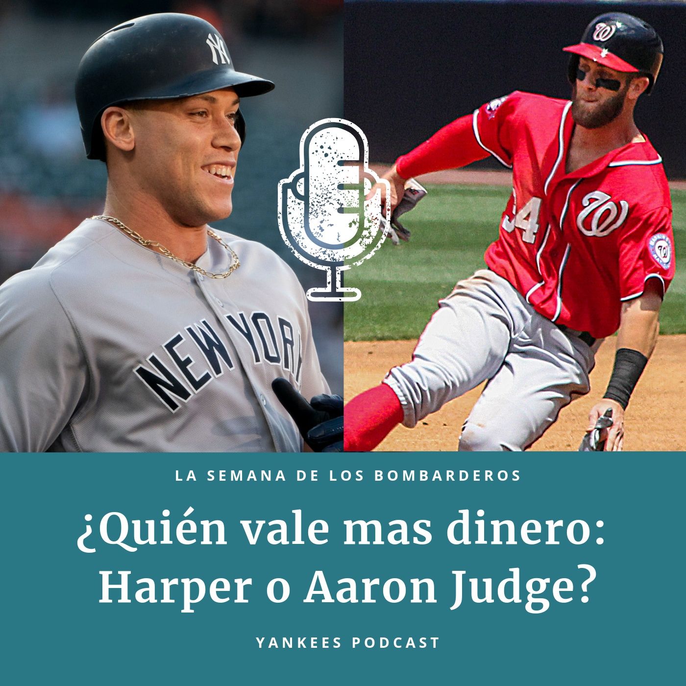 cover of episode ¿Quién vales más: Aaron Judge o Bryce Harper?