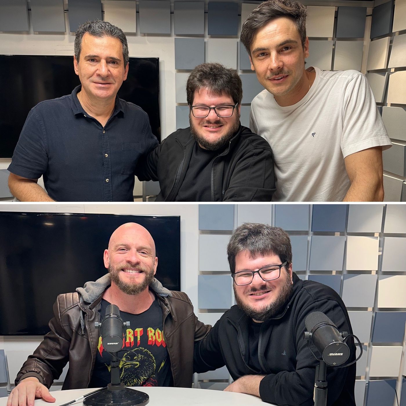 Antenados #239 - Danilo Gobatto entrevista Sergio Guizé, Samir Yazbek e João Ramalho episode artwork