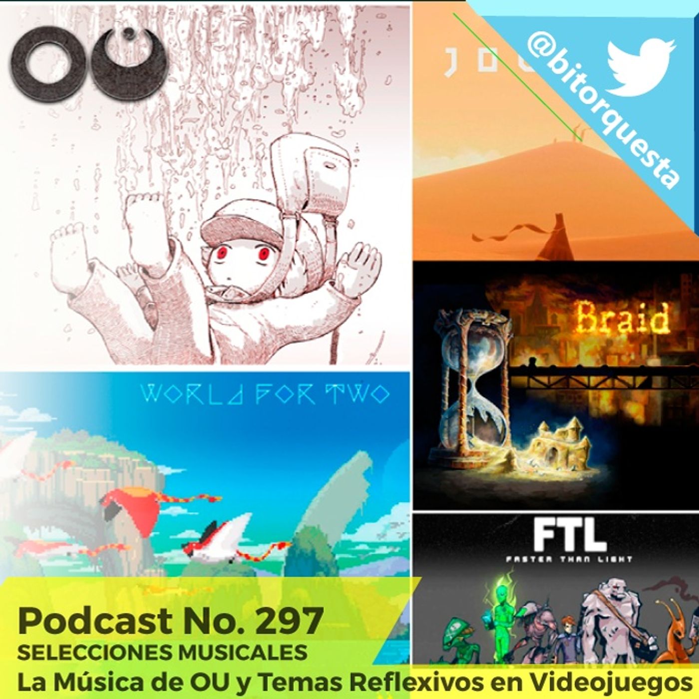 297 - La Música de OU & Temas Reflexivos y tranquilos en los Videojuegos episode artwork
