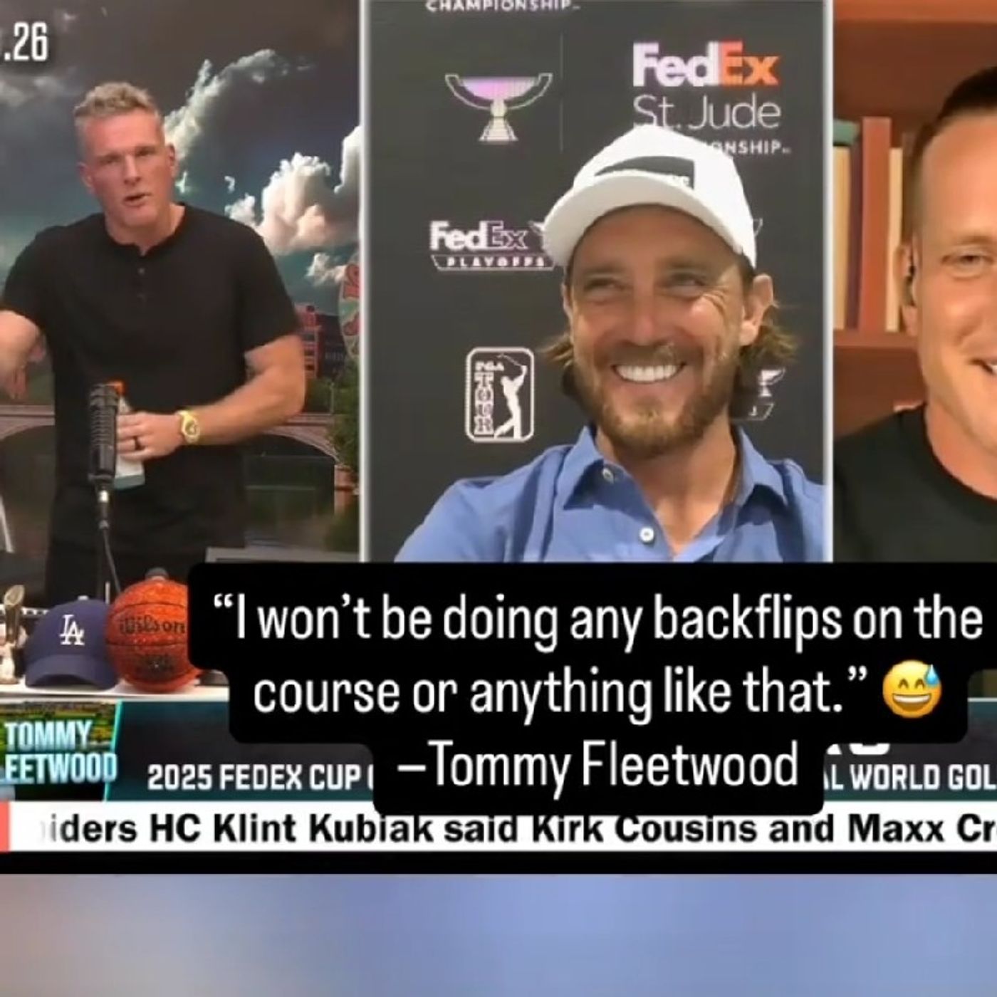 Tommy Fleetwood speaks on the FedEx Cup Playoffs 🏆 #golf episode artwork