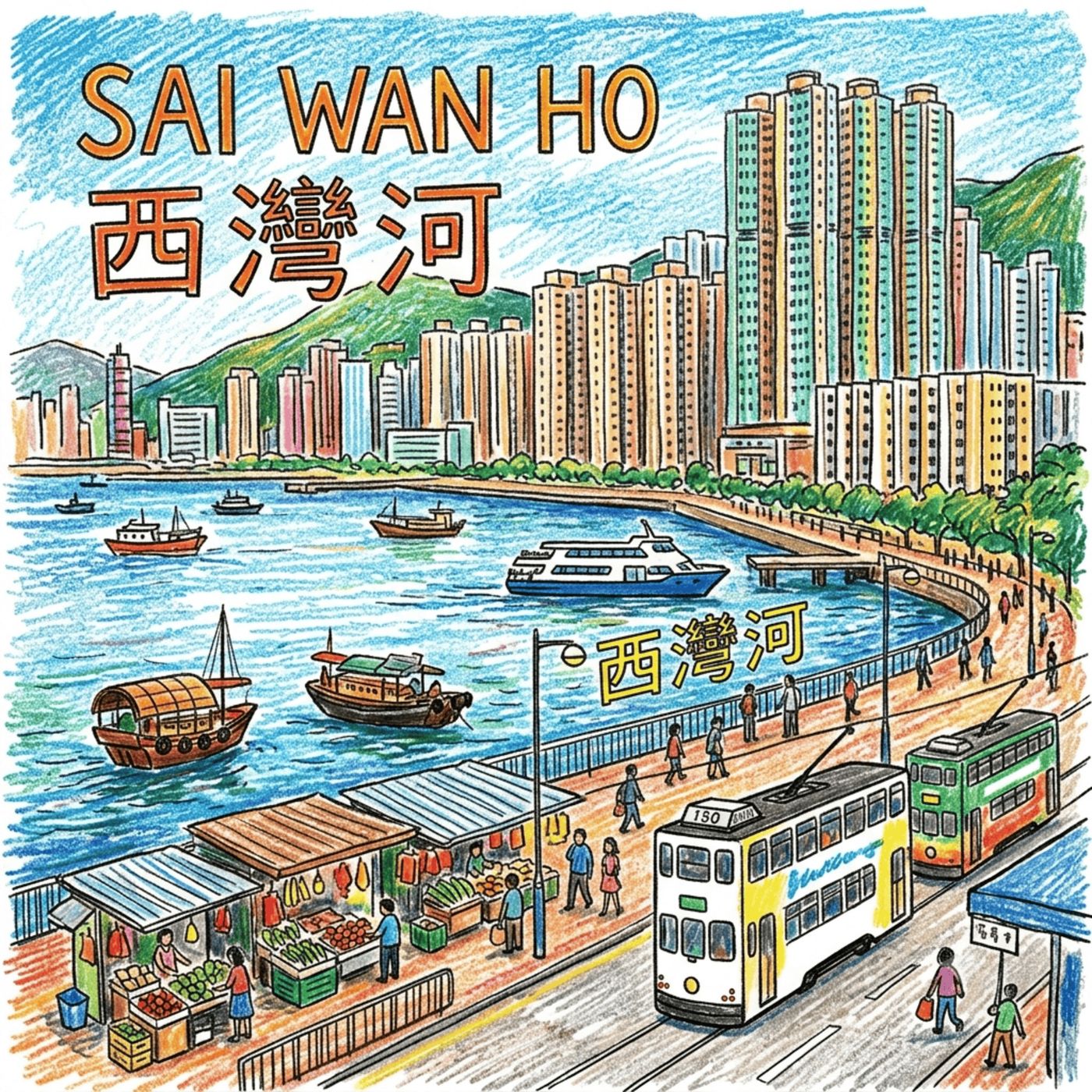 (FRA) Histoires touristiques historiques de Sai Wan Ho, Hong Kong episode artwork