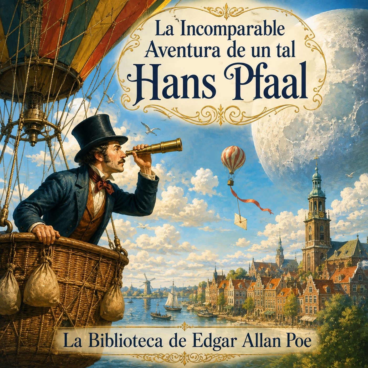 11 - La Incomparable Aventura de un tal Hans Pfaal Audiolibro - Edgar Allan Poe episode artwork