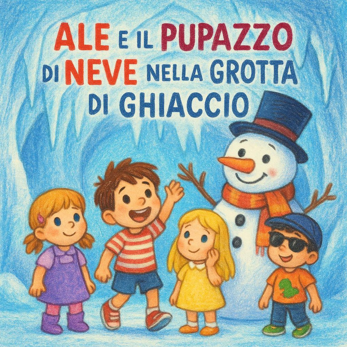 Ale e il Pupazzo di Neve nella Grotta di Ghiaccio