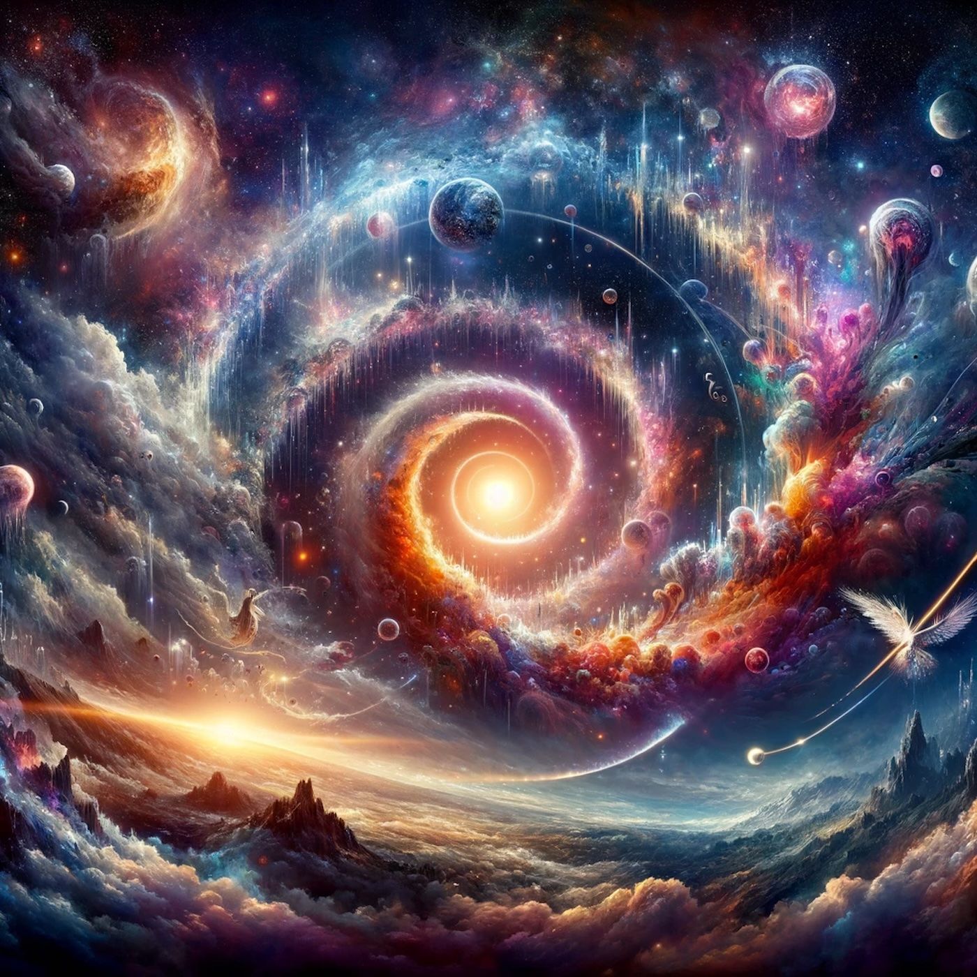 "The story so far- In the beginning, the Universe was created."