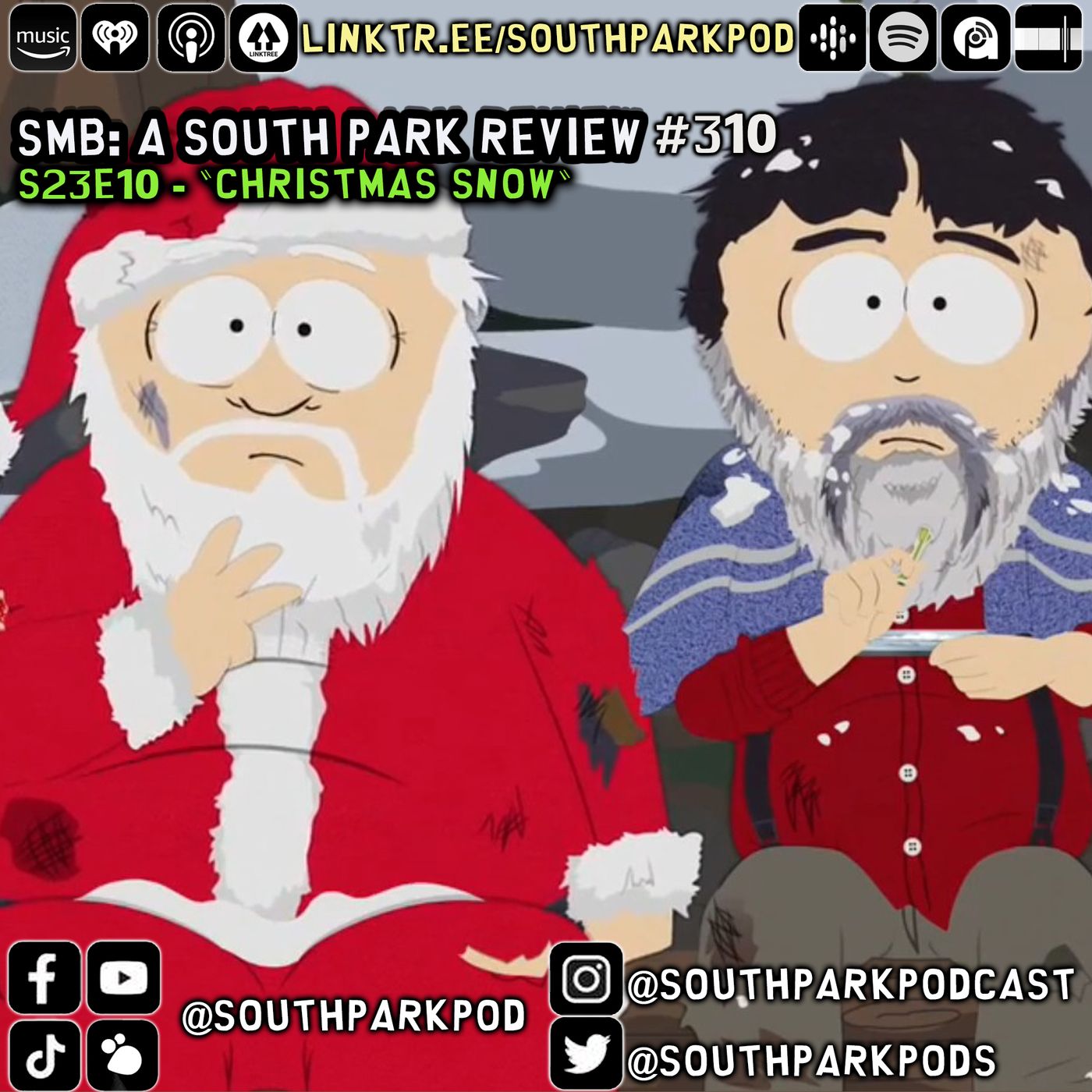 SMB #310 - S23E10 Christmas Snow - "Wow, That Is Really Clean."
