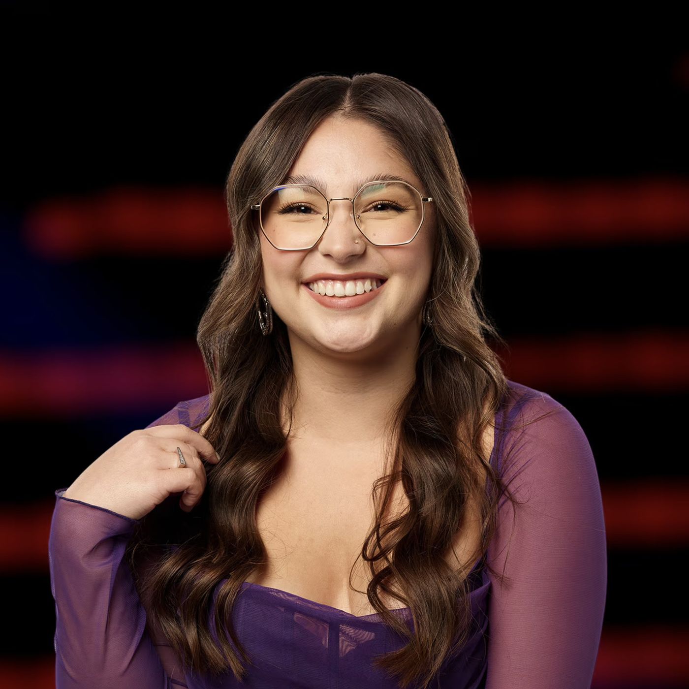 Lucia Flores-Wiseman of the Voice