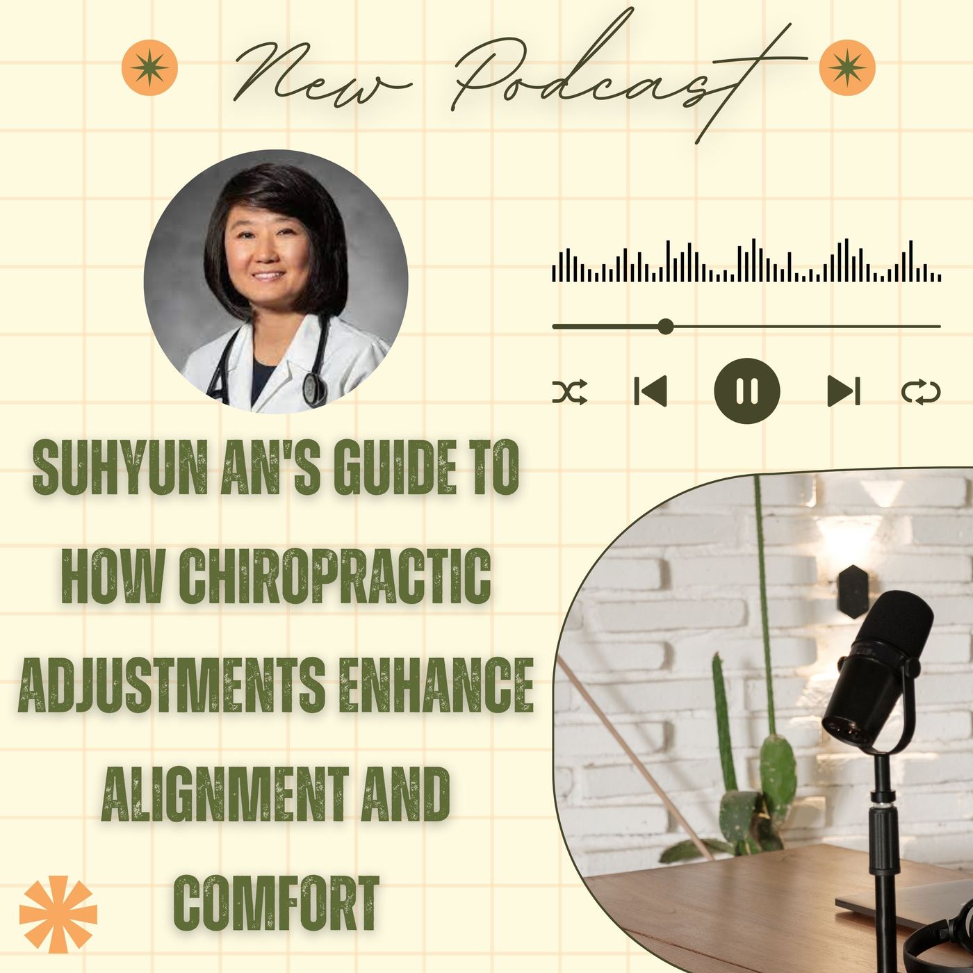 Suhyun Ans Guide to How Chiropractic Adjustments Enhance Alignment and Comfort episode artwork