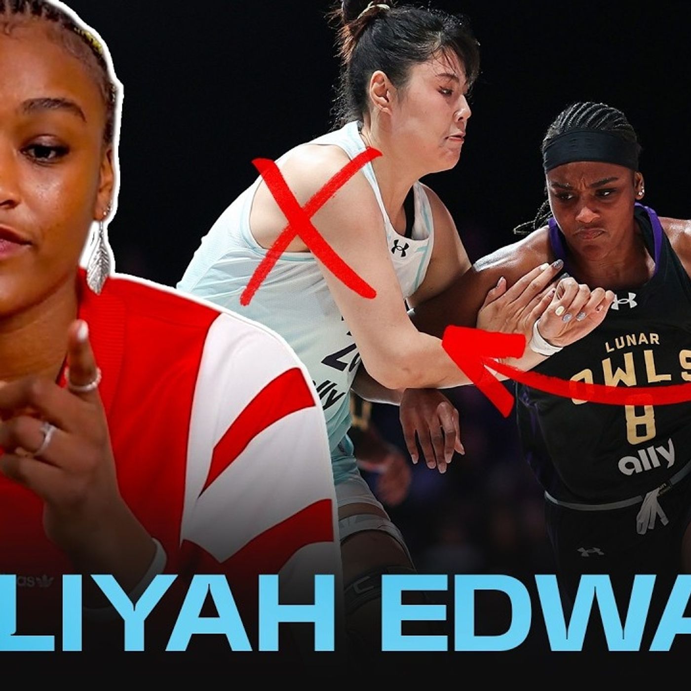 Aaliyah Edwards Breaks Down Her Unrivaled Film with Candace Parker for 1v1 Tournament episode artwork