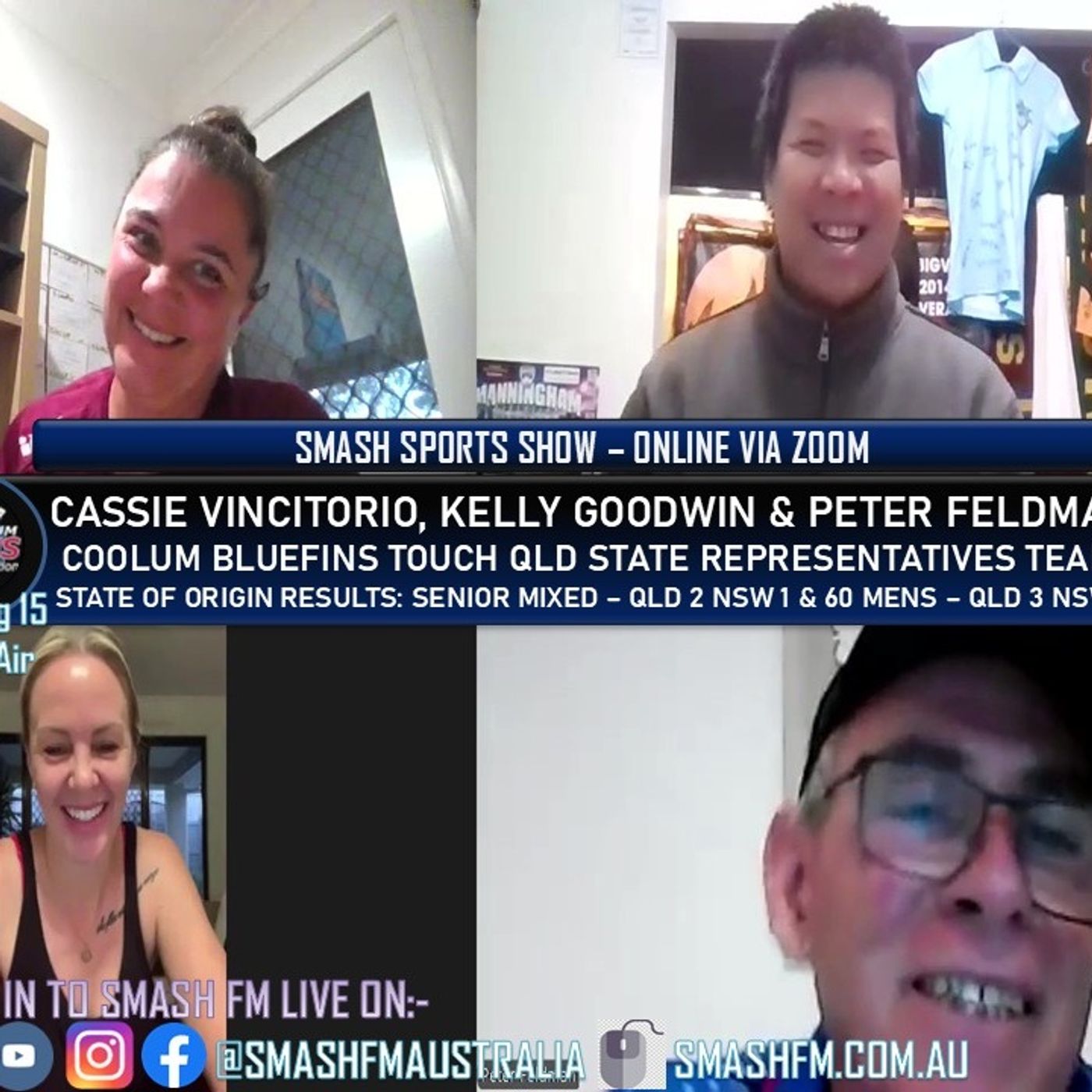 SSS15THYR: Coolum Touch State of Origin QLD Representatives Interviews 070725