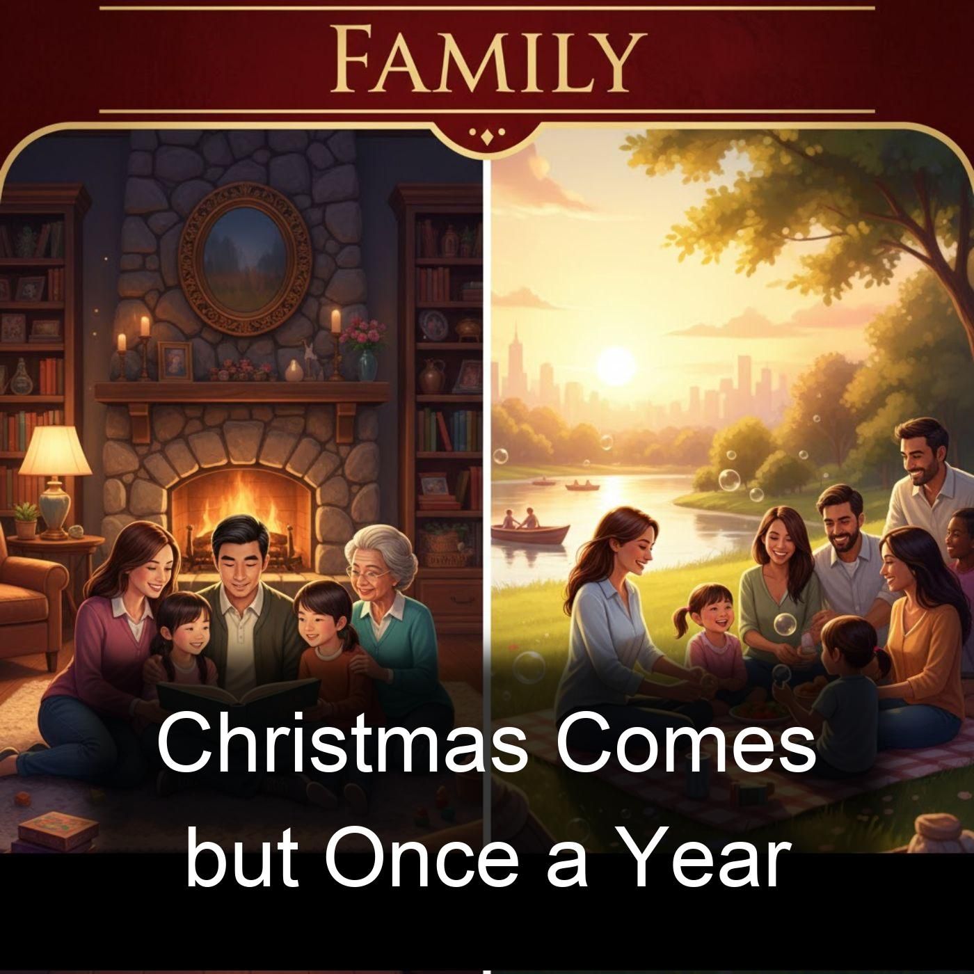 Christmas Comes but Once a Year cover art