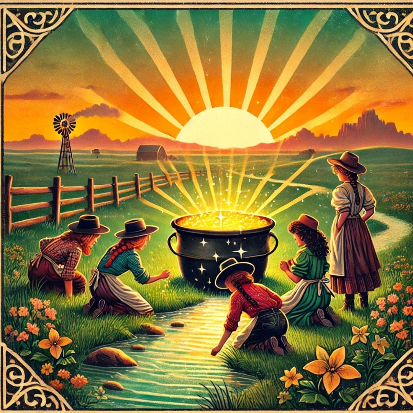 Ranch Girls' Pot of Gold