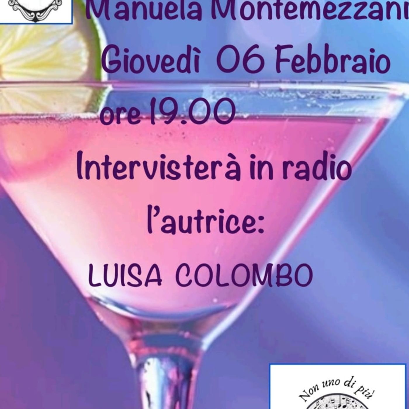 "Specchio dell'Arte"...Luisa Colombo episode artwork