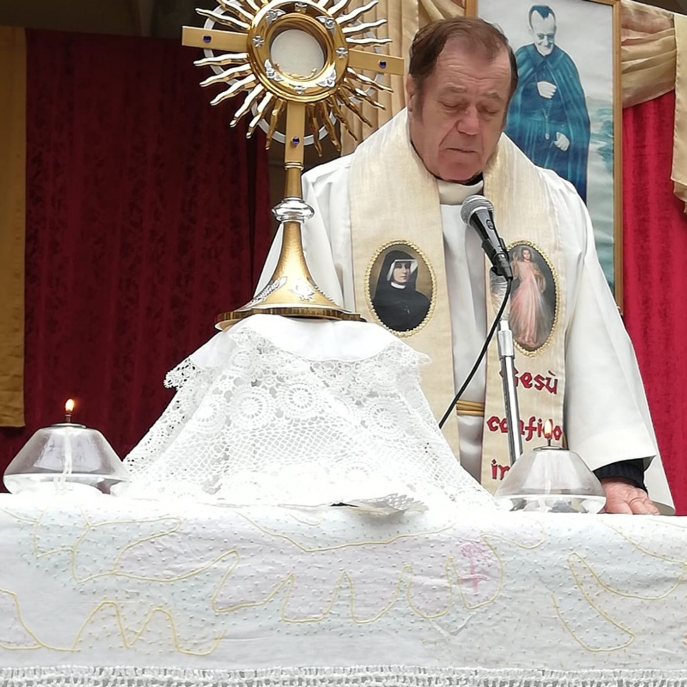 (13) Padre MICHELE VASSALLO: testimonianze (Kristel). Adorazione Eucaristica, preghiere con Ironi e don Pasqualino (22-6-19) episode artwork