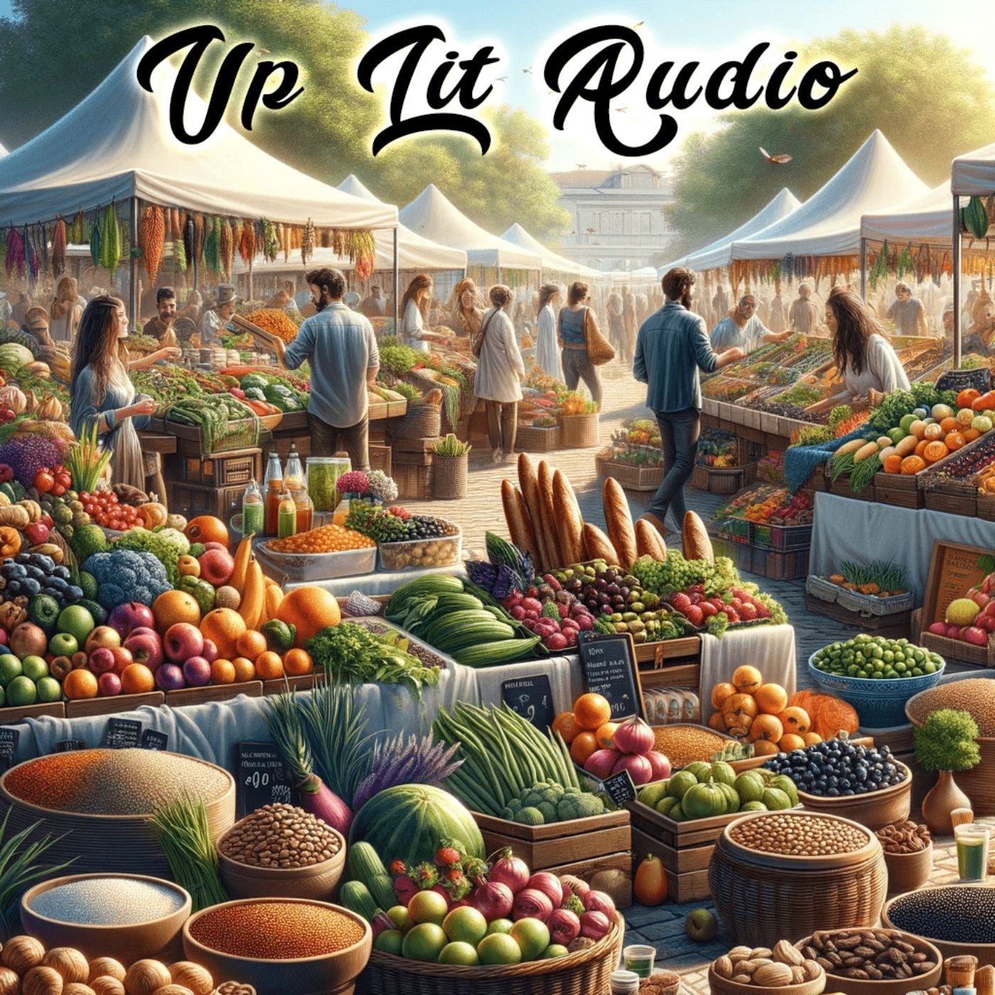Plant-Based Bounty at the Farmers Market - Nutrition & Healthy Lifestyle Motivation - No Music episode artwork