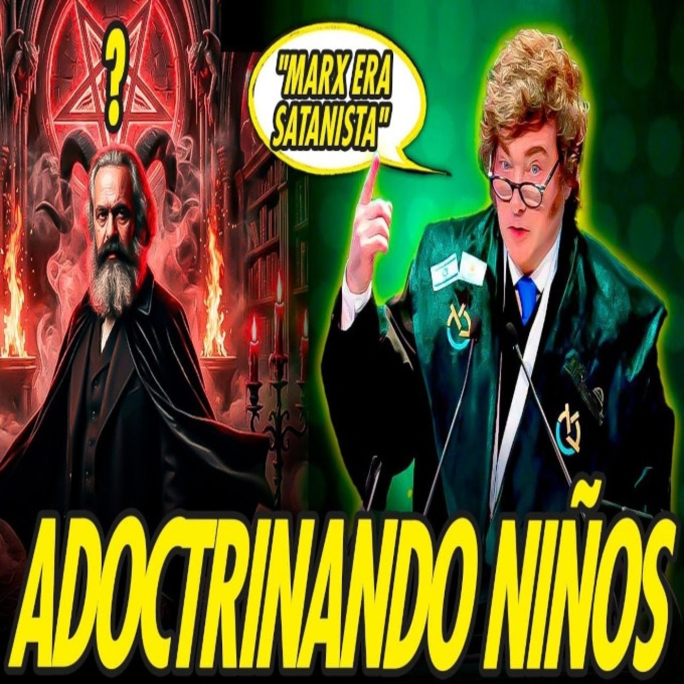 MILEI ADOCTRINA A MENORES: "MARX ERA SATANISTA" episode artwork