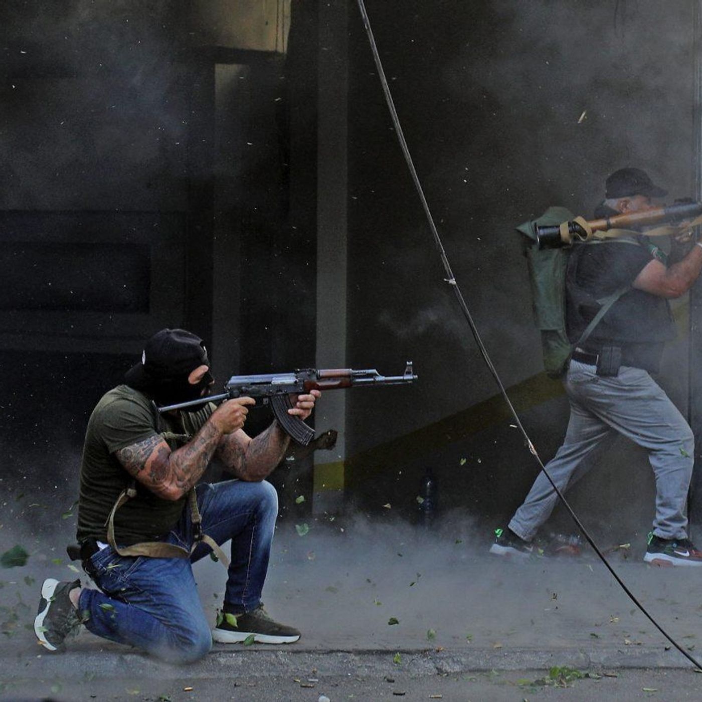 134. Looking into the Beirut Gun Battle