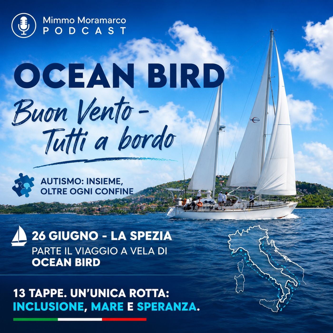 Autismo, venerdì 26 giugno parte da La Spezia il viaggio a vela di Ocean Bird episode artwork