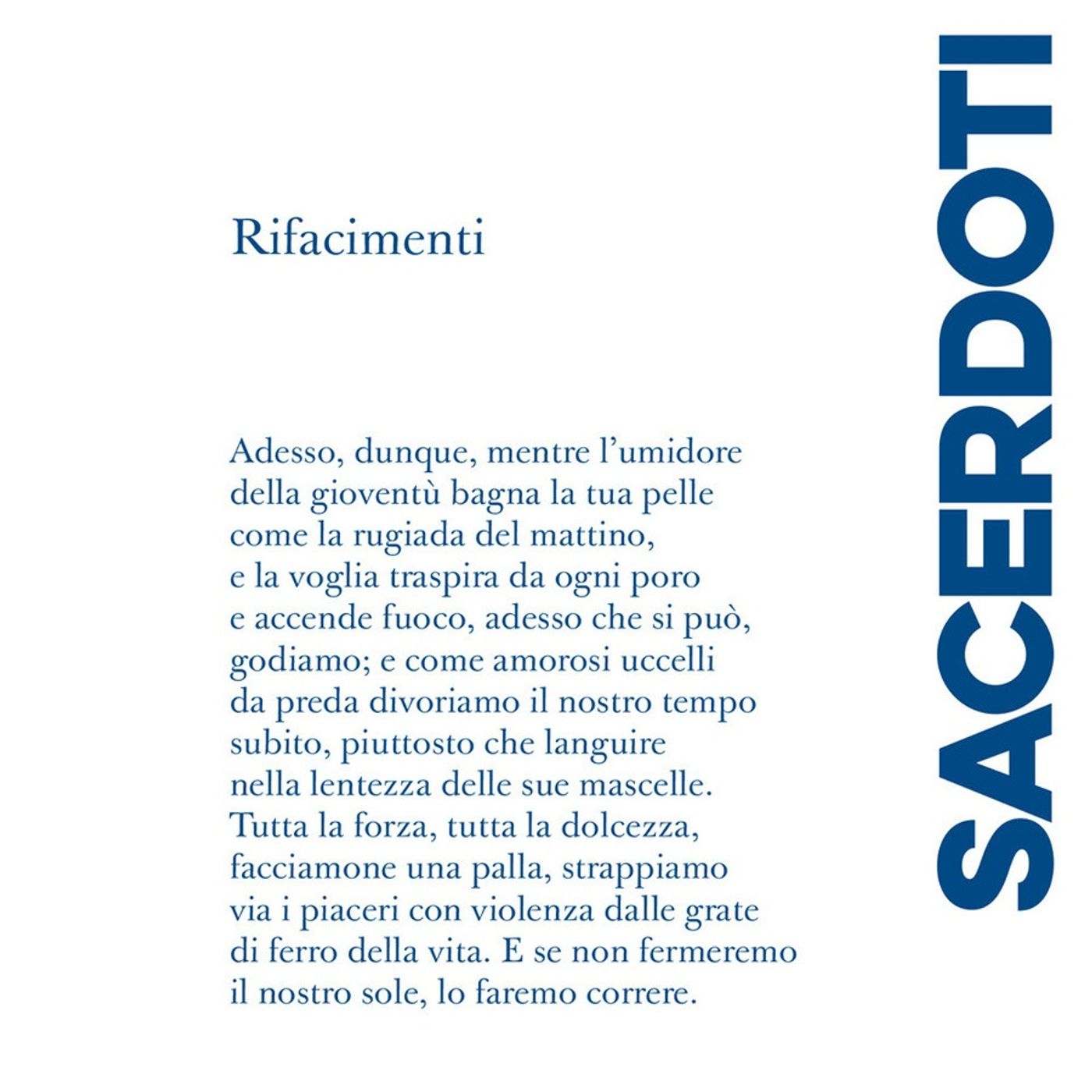 il posto delle parole