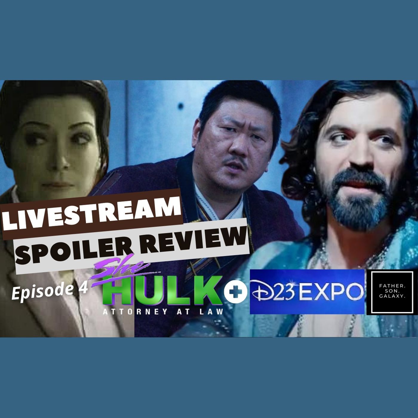 Spoiler Review of She-Hulk Episode 4 AND Discussion About D23 episode artwork