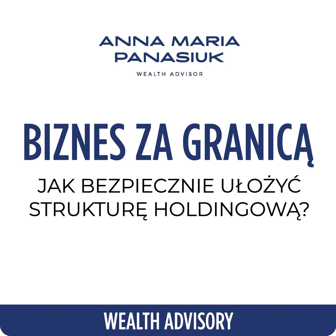 Wealth Advisory -AMP