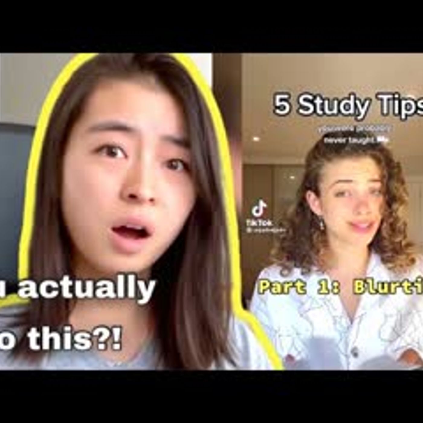 Valedictorian reacts to VIRAL TikTok Study Hacks episode artwork