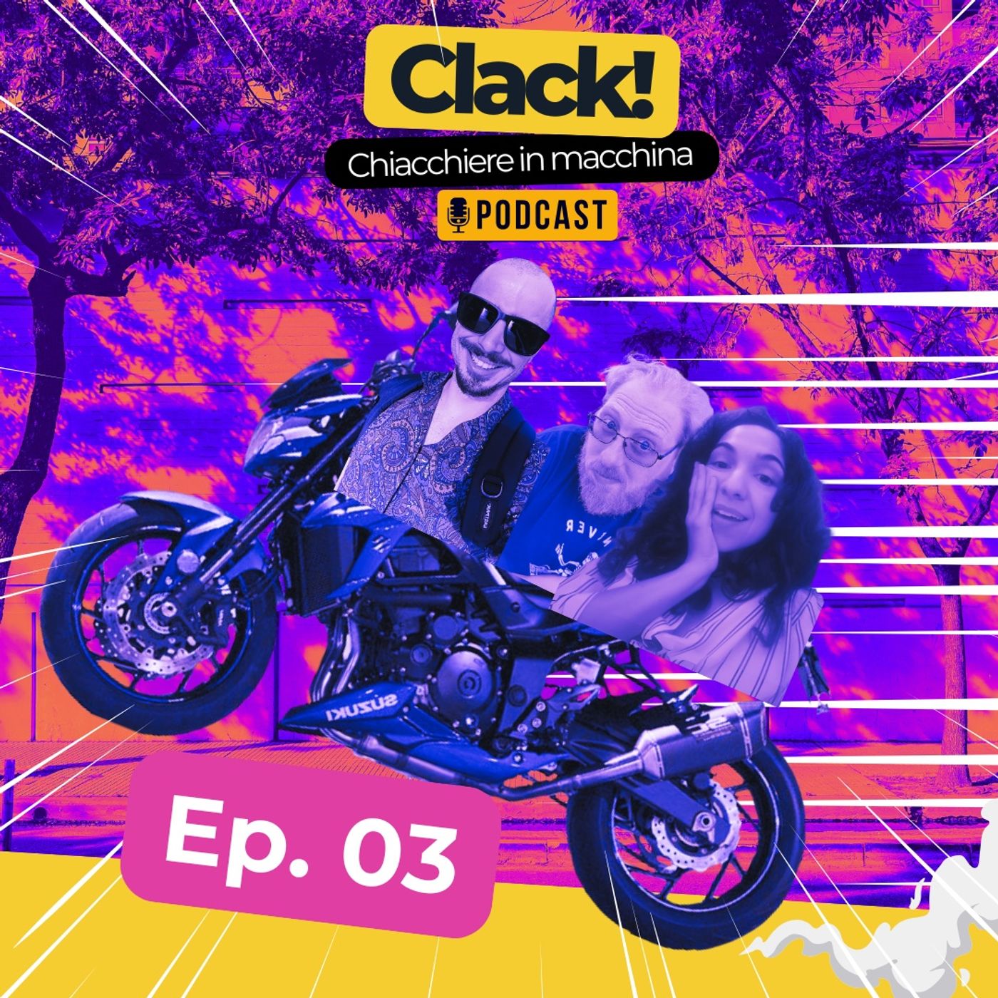 Episodio 3 – Tutto su due ruote! Vita in sella 🏍️ episode artwork