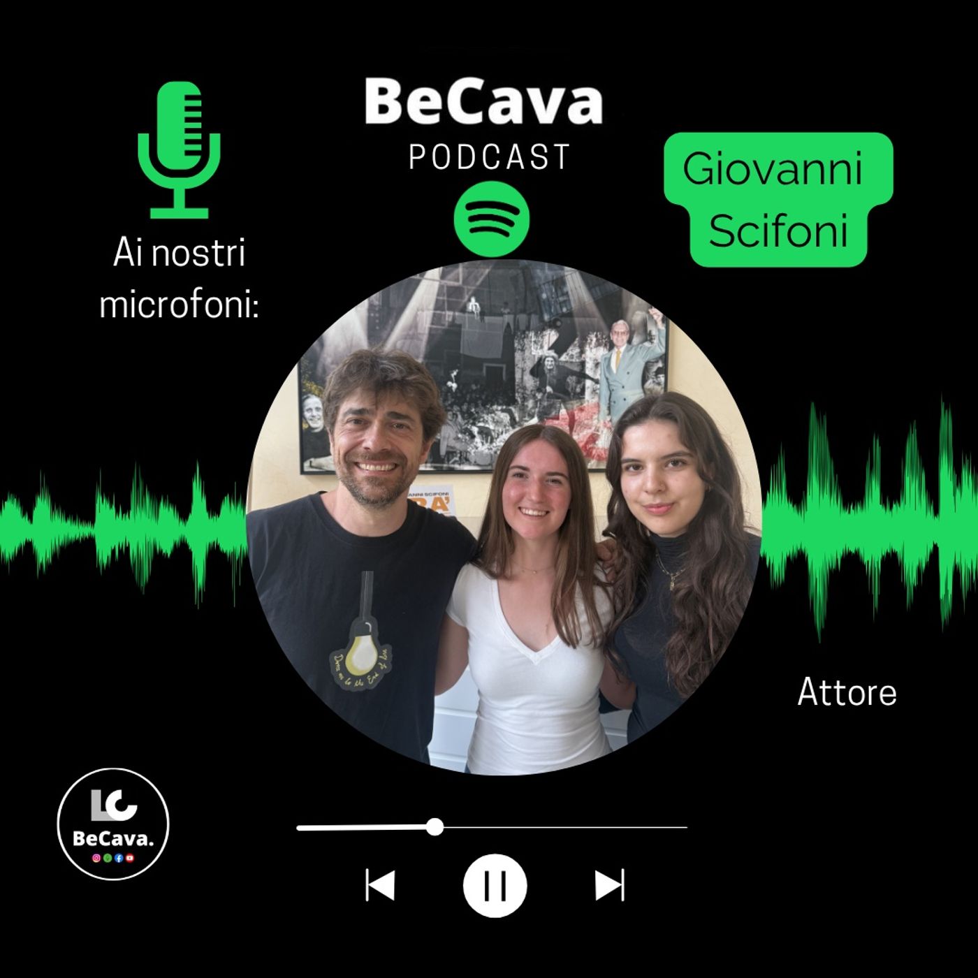BeCava #35-Intervista a Giovanni Scifoni episode artwork