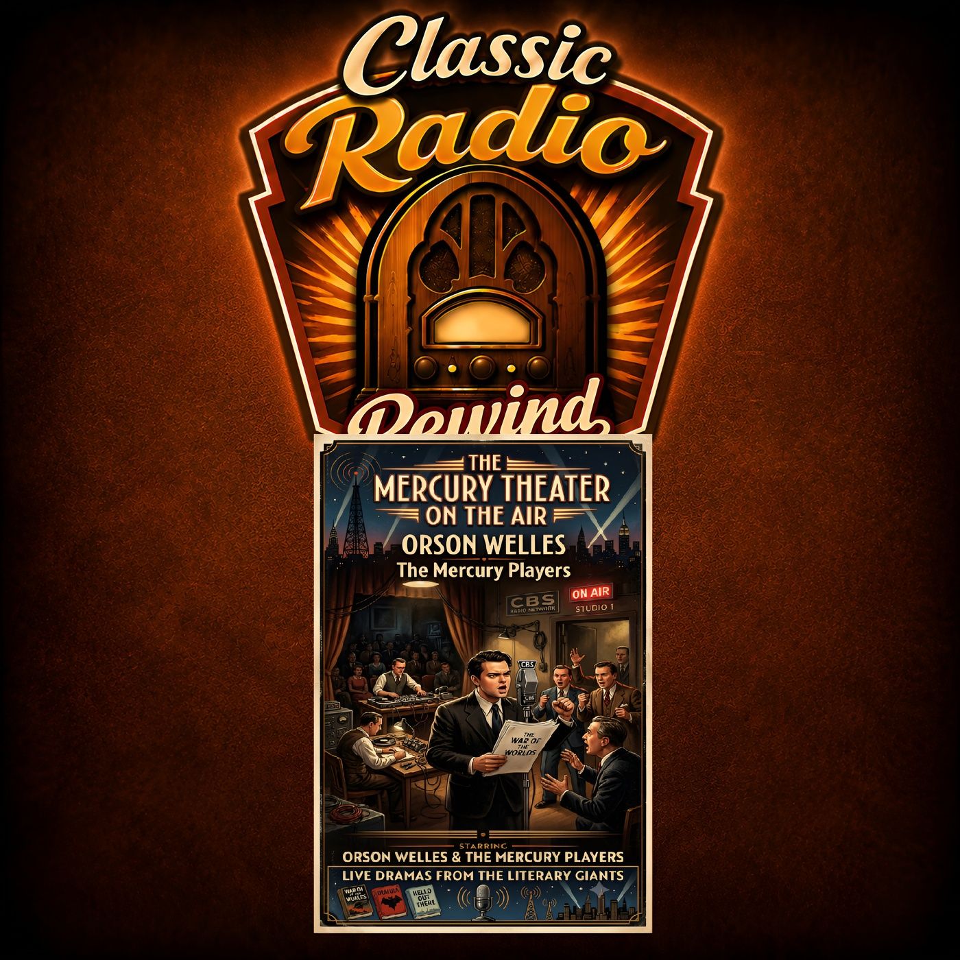 The Mercury Theater On The Air (Old Time Radio Variety) episode artwork