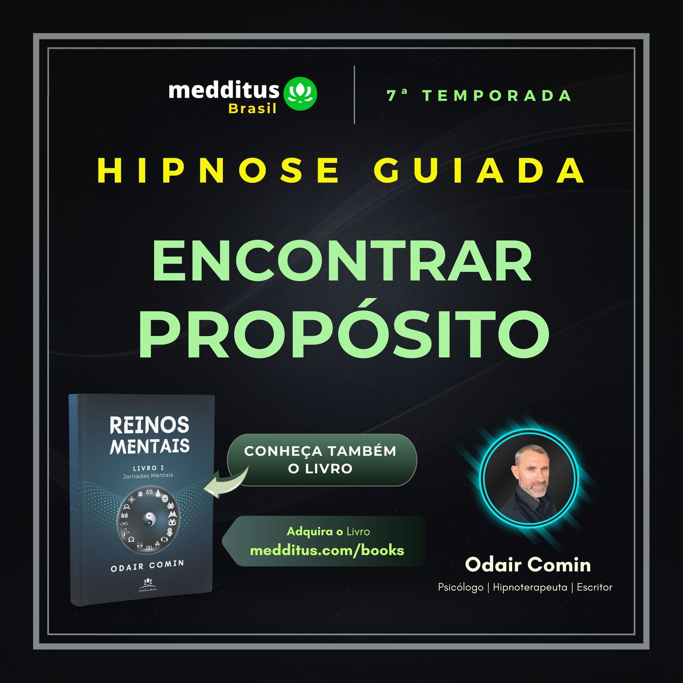 322 | Hipnose para Encontrar Propósito | Odair Comin episode artwork
