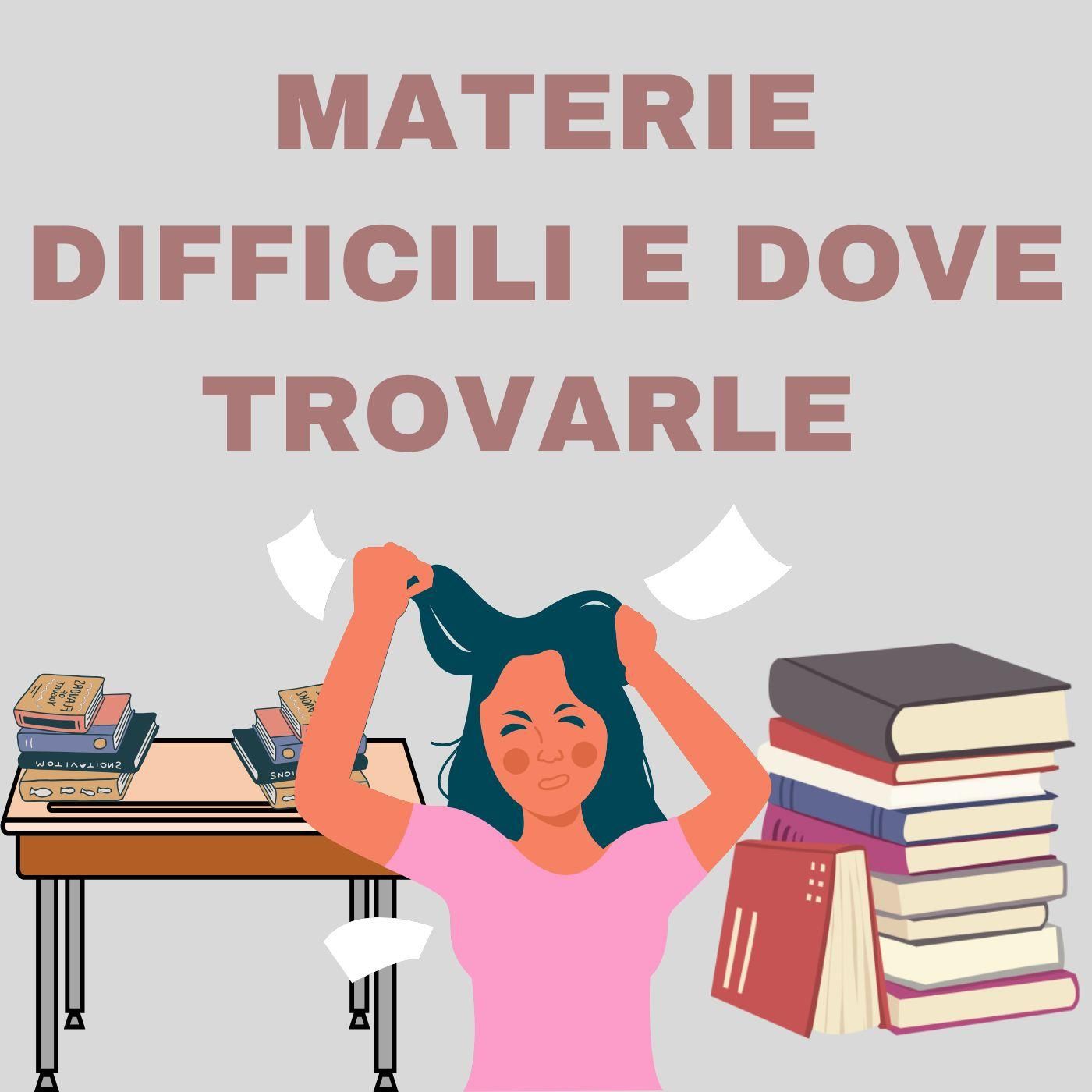#Verona Materie difficili e dove trovarle