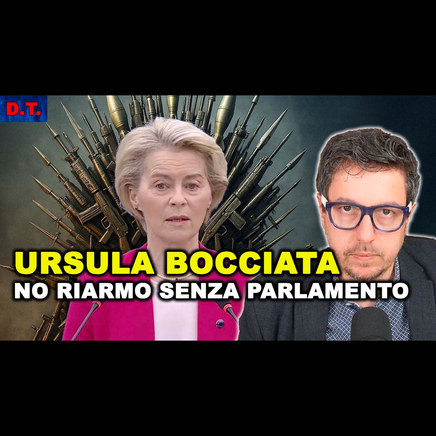 URSULA BOCCIATA sul riarmo dai legali del Parlamento EU, ma alla fine passerà comunque