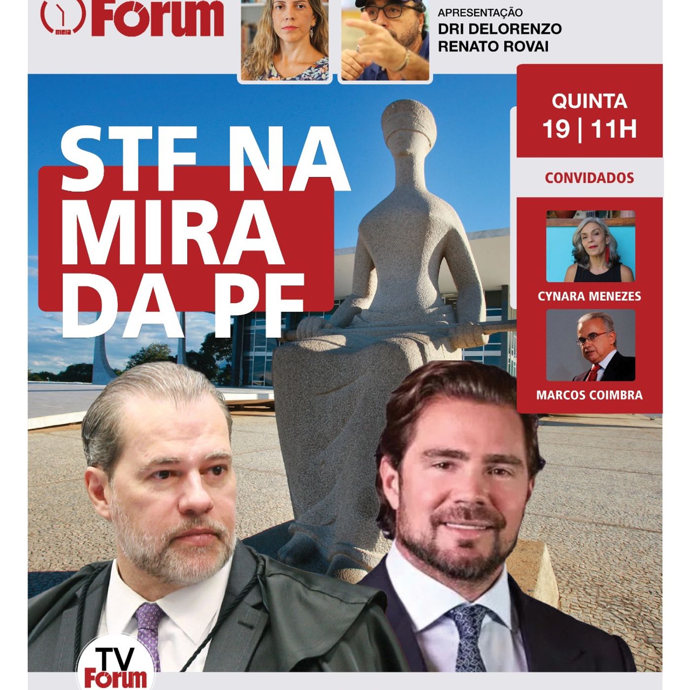 Quebra de sigilos no STF pode envolver jornalistas | Proteção à imprensa não para prática de crimes episode artwork