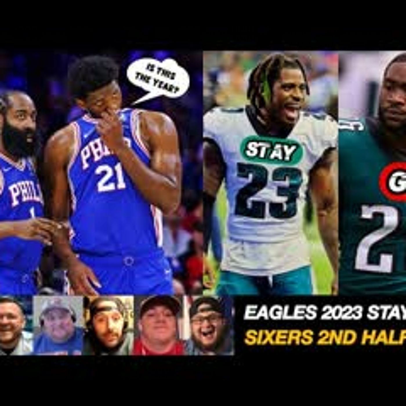 SIXERS + EAGLES BREAKDOWN: Eagles 2023 STAY or GO!? | 76ers: CONTENDER OR PRETENDER? episode artwork