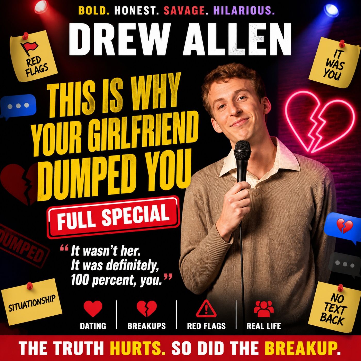 Drew Allen – This Is Why Your Girlfriend Dumped You Full Special (Stand-up Comedy)