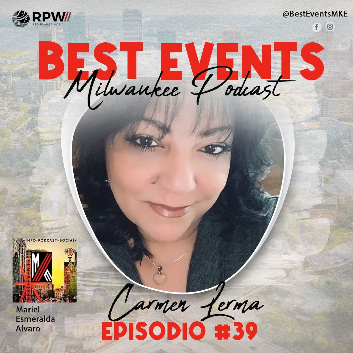 Episodio #39 Con Carmen Lerma, líder de la comunidad, MUJERE hispanas del año de UMOS, sobreviviente de doble trasplante de pulmón episode artwork