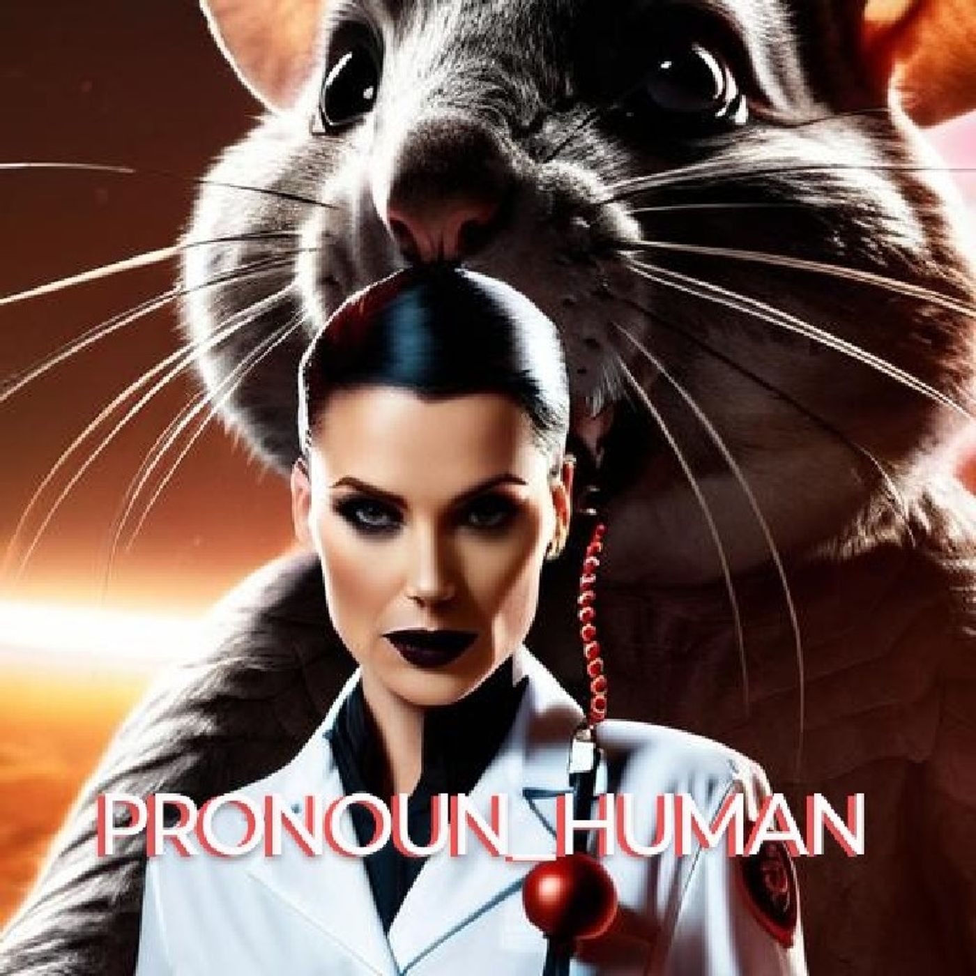 PRONOUN_HUMAN #16 (SADIST SCIENTISTS, MASOCHIST MICE, THE GOVERNMENT SOCIAL AGENDA AND THE SEARCH FOR IDENTITY) episode artwork
