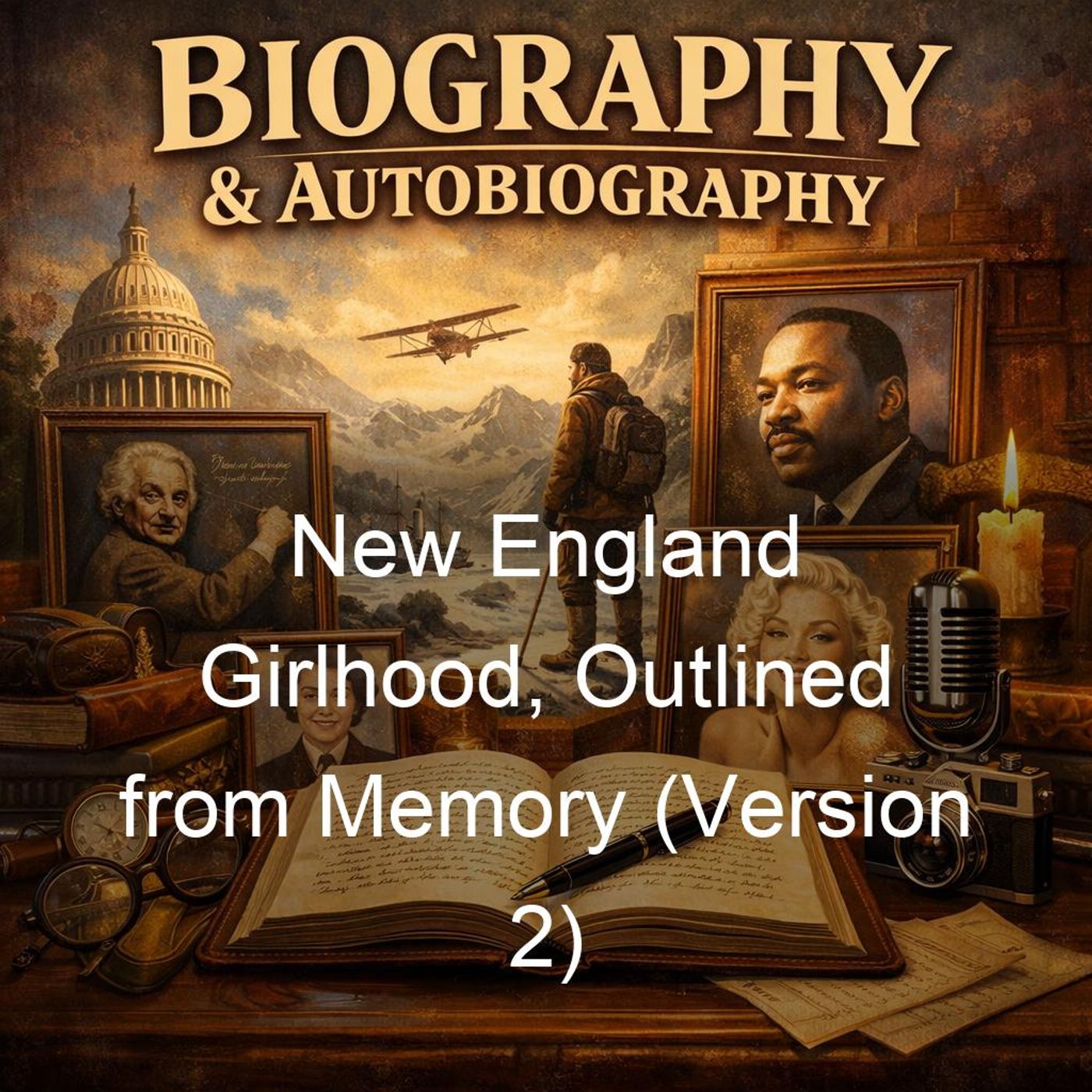 New England Girlhood, Outlined from Memory (Version 2)