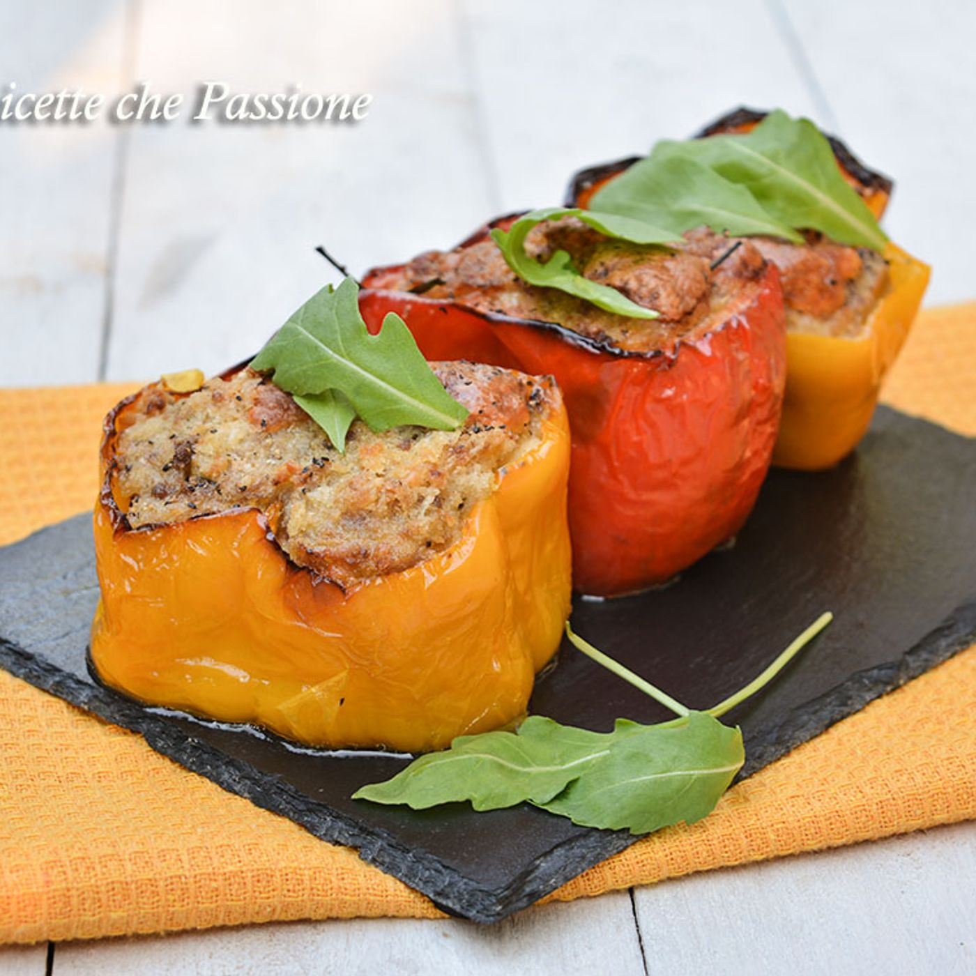 Peperoni ripieni al forno con carne episode artwork