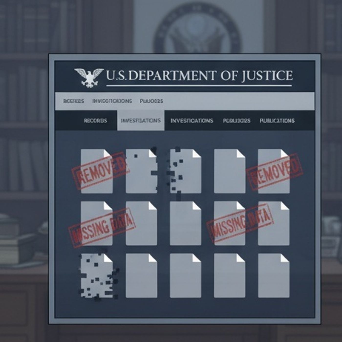 Disappearing Files Conspiracy