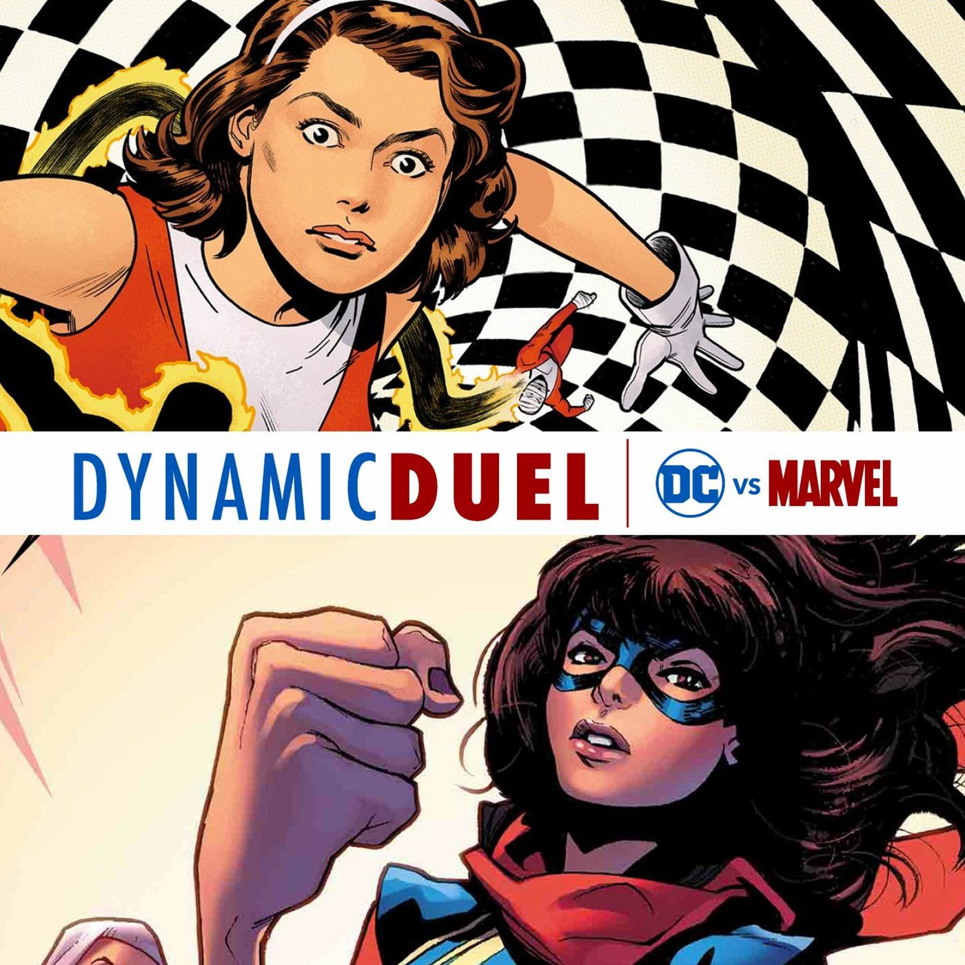 Elasti Girl Vs Ms Marvel By Dynamic Duel Dc Vs Marvel Podchaser 9761