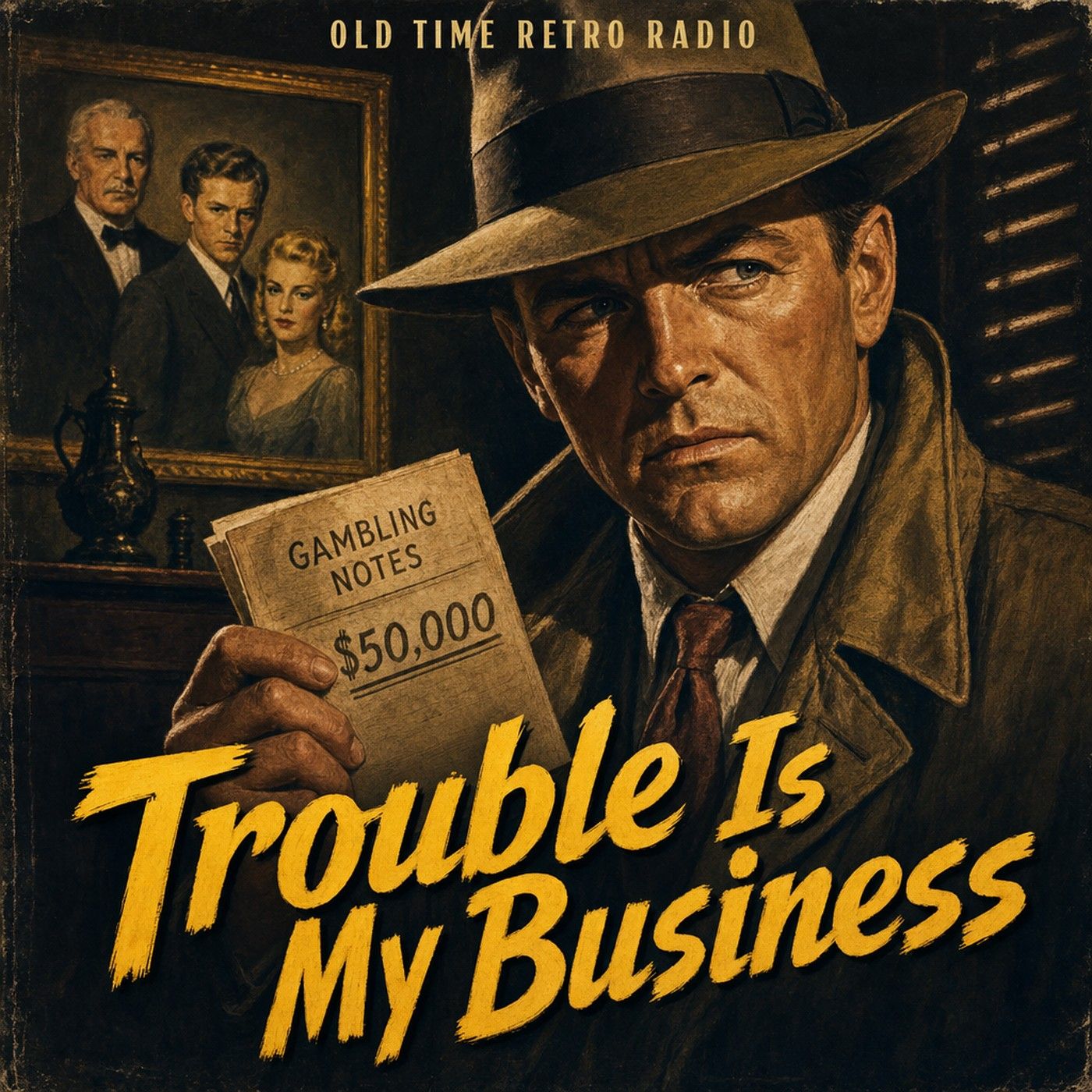 The Adventures of Philip Marlowe - "Trouble Is My Business" (Old Time Radio, 1947) episode artwork