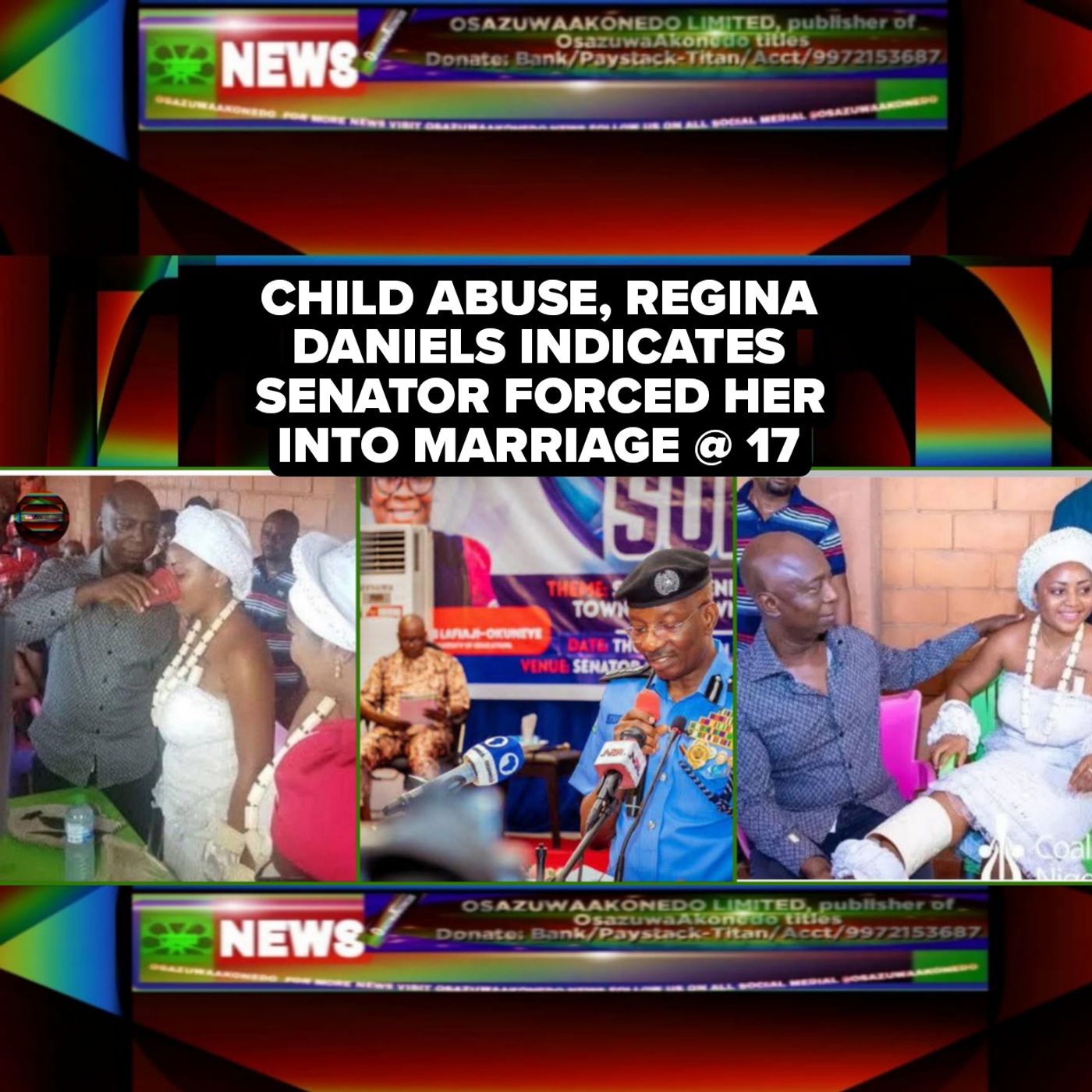 Child Abuse, Regina Daniels Indicates Senator Forced Her Into Marriage @ 17 Child Abuse, Regina Daniels Indicates Senator Forced Her Into Marriage @ 17