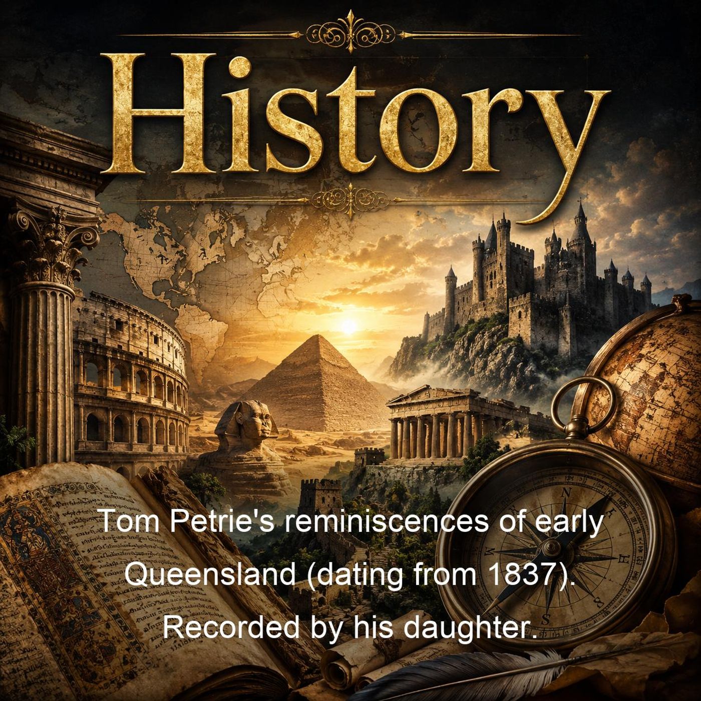 Tom Petrie's reminiscences of early Queensland (dating from 1837). Recorded by his daughter.