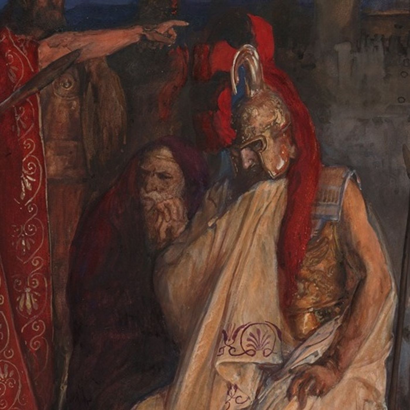 [Ilíada 4.1-219] Los troyanos traicionan el juramento