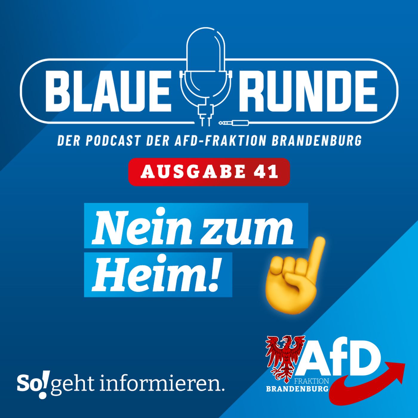 „Nein zum Heim!“ | Die Blaue Runde, Ausgabe 41/23 vom 23. April 2023 episode artwork