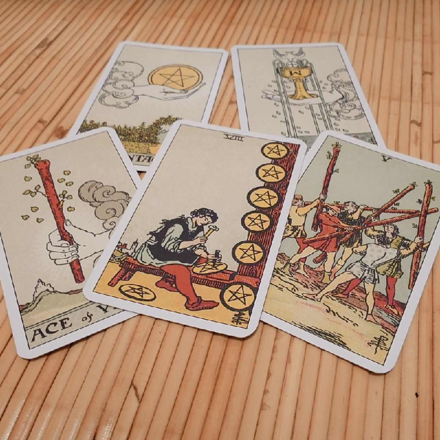 Ep206 - Diane's Tarot Diary: 我的塔羅日記 象徵與隱喻•動作或姿態-8