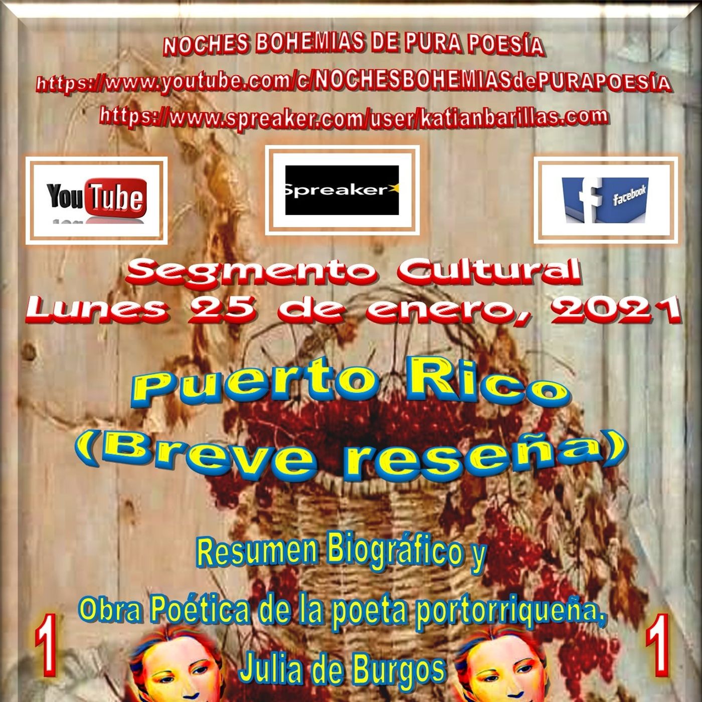 Homenaje a la poeta clásica Julia de Burgos * Puerto Rico - Música episode artwork