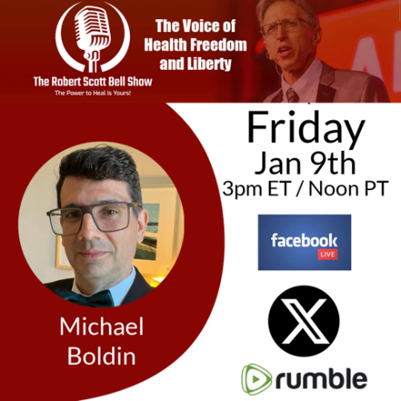 Open Letter To Physicians, Washington Fluoride Ban, Elite Fear Free Markets, Michael Boldin, Tenth Amendment Center - The RSB Show 1-9-26 episode artwork