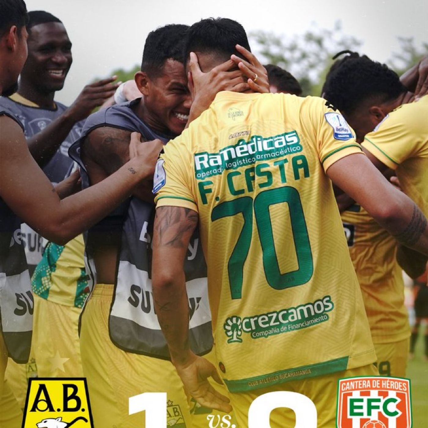 Corazón leopardo. Victoria por la mínima diferencia ante Envigado en casa, 1-0.